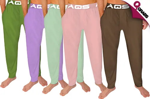 For QR79 Relax with AQS Lounge Pants for MEN - Choose from 5 Classic Colors! (QR182 Value)